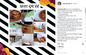 Konten Endorse Sandra Dewi