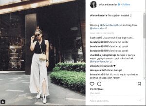 Konten Endorse Olla Ramlan