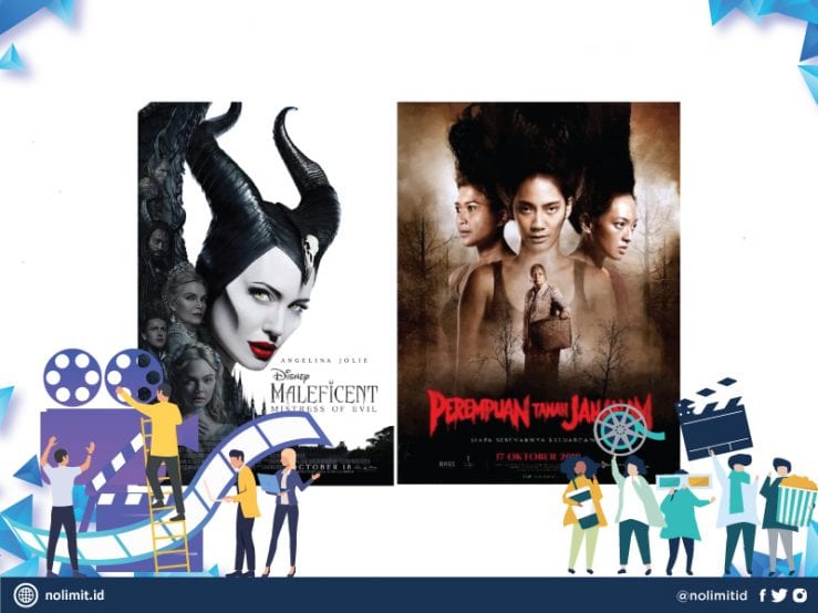 Keseruan Film di Media Sosial Oktober Ini: PerempuanTanahJahanam vs Maleficent