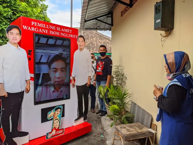 kampanye kreatig ala gibran di pemilu solo