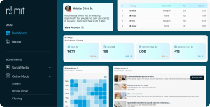 AAnalisis Data Social Media Monitoring Real Time Media Monitoring AI dan Big Data - NoLimit Dashboard