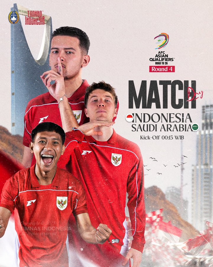 Timnas Indonesia Vs Arab Saudi