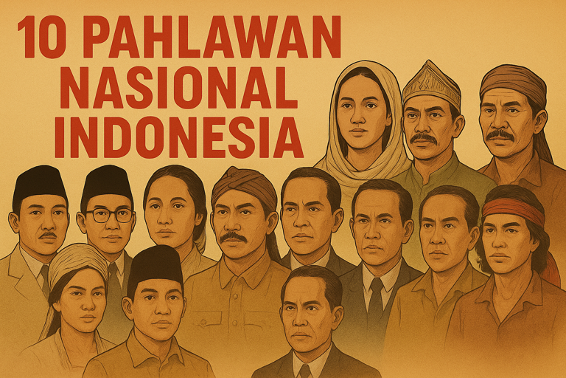 10 Pahlawan Nasional 2025